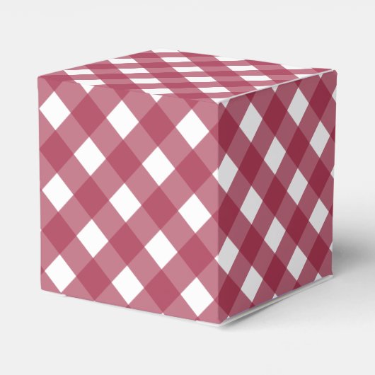 Rode appel baby shower bedankdoosjes (Achterkant)