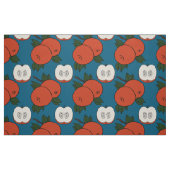 Rode appel bedrukte stof (Fat Quarter)