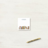 Rode Appel Boekenplank Persoonlijke Leerkracht Post-it® Notes (Op bureau)