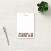 Rode Appel Boekenplank Persoonlijke Leerkracht Post-it® Notes (Kantoor)