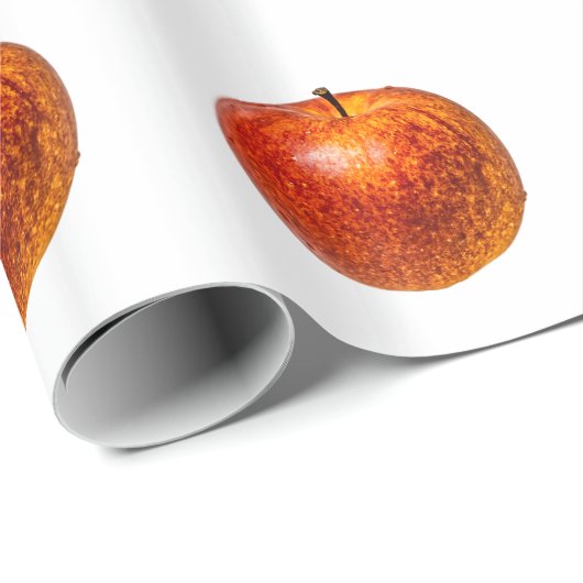 Rode appel cadeaupapier (Rol Hoek)