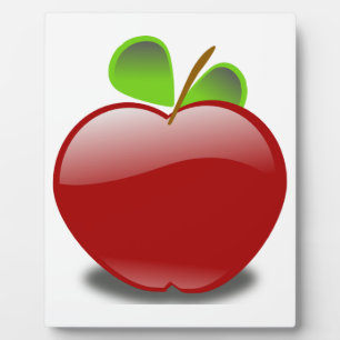 RODE APPEL FOTOPLAAT