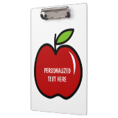 Rode appel klembord voor leraar en meer (Links)