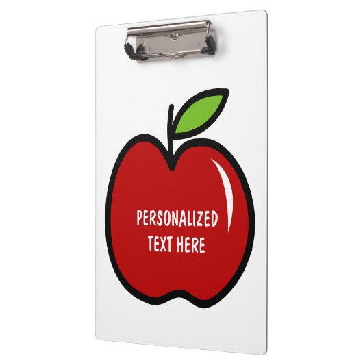 Rode appel klembord voor leraar en meer (Links)