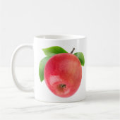 Rode appel koffiemok (Links)