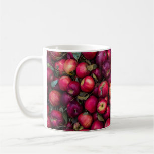 Rode appel koffiemok