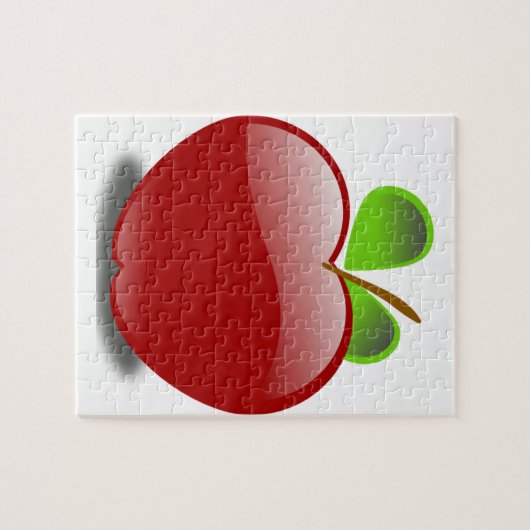 RODE APPEL LEGPUZZEL (Horizontaal)