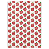 rode appel leraar bedankt je pensionering Nursery Klembord (Achterkant)