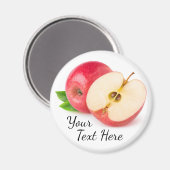 Rode appel magneet (Voorkant / Achterkant)