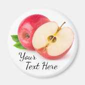 Rode appel magneet (Voorkant)