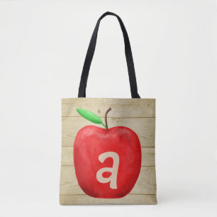 Rode Appel Monogram Tote Bag