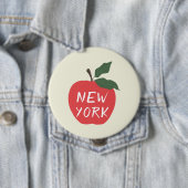 Rode appel New York Ronde Button 4,0 Cm (In situ)