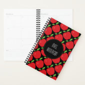 Rode appel patroon, gepersonaliseerde leraar planner (Display)