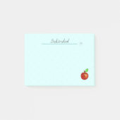 Rode appel post-it® notes (Voorkant)