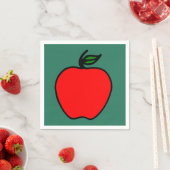 Rode Appel Servetten (Insitu)