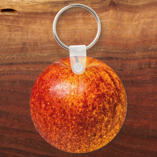 Rode appel sleutelhanger (Voorkant)