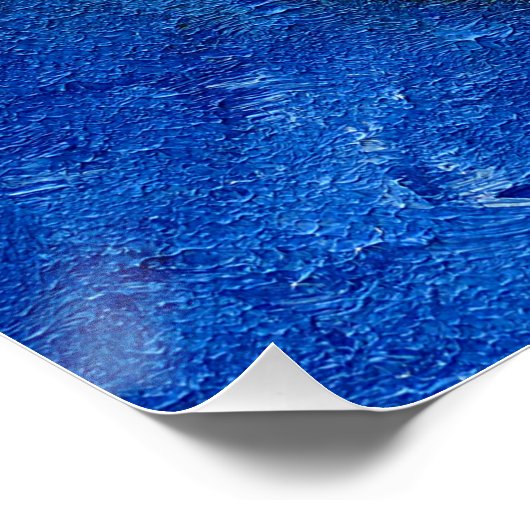 Rode appel - stilstaande doorgangen perfect poster (Hoek)