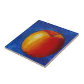 Rode appel - stilstaande doorgangen tegeltje (Zijkant)