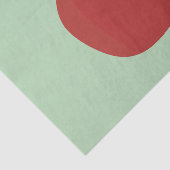 rode appel tissuepapier (Detail)