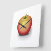 Rode appel vierkante klok (Hoek)