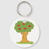 Rode appelboom sleutelhanger (Achterkant)