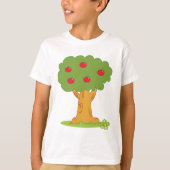 Rode appelboom t-shirt (Voorkant)