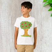 Rode appelboom t-shirt