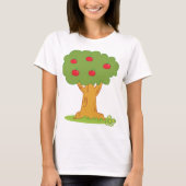 Rode appelboom t-shirt (Voorkant)