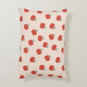 Rode appels accent kussen (Achterkant (Verticaal))