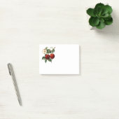 Rode Appels Botanische Docent Naam 4x3 Post-it® Notes (Kantoor)