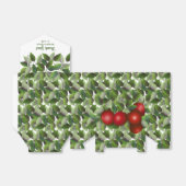 Rode Appels Bruiloft | Dank je wel Bedankdoosjes (Uitgevouwen)