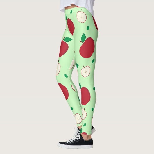 Rode appels en gesneden appels, Leggings (Links)