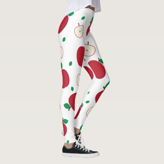 Rode appels en gesneden appels leggings (Rechts)