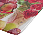 Rode appels en Rozen Het leven is goed Snijplank (Hoek)