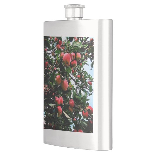 Rode appels flacon (Links)