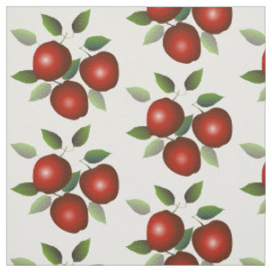 Rode appels fruit stof
