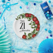 Rode appels fruit | Verjaardag Papieren Bordje (Feest)