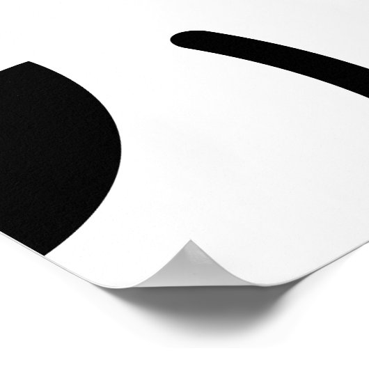 Rode appels: Gouden gestructureerd patroon. Poster (Hoek)