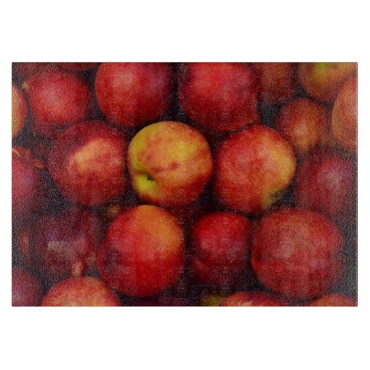 Rode Appels Grafisch Snijplank (Voorkant)