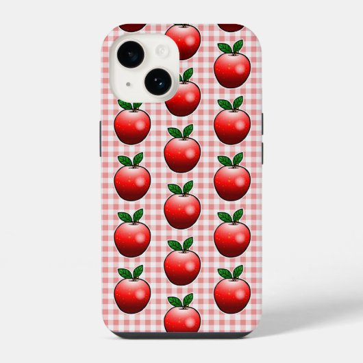 Rode Appels iPhone Hoesje (Achterkant)