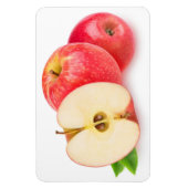 Rode appels magneet (Verticaal)