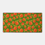 Rode appels Naivistisch patroon Bureaumat (Voorkant)