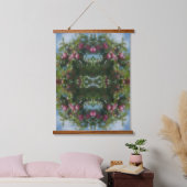 Rode appels op Abstracte boomverf Hangend Wandkleed (Slaapkamer)