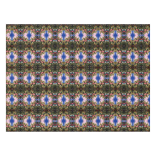 Rode appels op Abstracte boomverf Tafelkleed (Voorkant (Horizontaal))