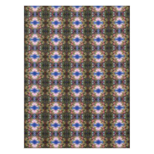 Rode appels op Abstracte boomverf Tafelkleed (Voorkant)