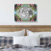 Rode appels op boom Creëer Uw eigen foto Canvas Afdruk (Insitu (Slaapkamer))