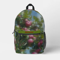 Rode appels op boom schilderen