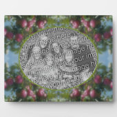 Rode appels op boom Voeg je foto toe Fotoplaat (Voorkant)