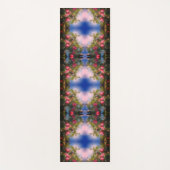 Rode appels op boomfoto schilderij Abstract Yogamat (Voorkant)