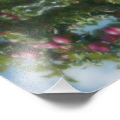 Rode appels op boomschilderij Abstract 8x10 Foto Afdruk (Hoek)